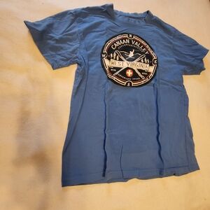 Blue Canaan Valley Short Sleeve Tee